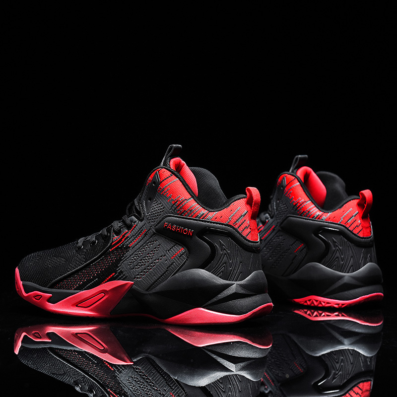 Owen 7 Real fight basketball shoes men 6 generations 5 limited edition black and white subject s2 sneakers children sneakers 47 large size 48