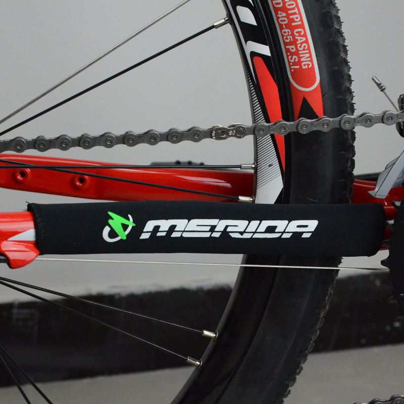 Mountain bike chain guard stickers road bike folding car frame protective sleeve anti-oil to prevent frame wear