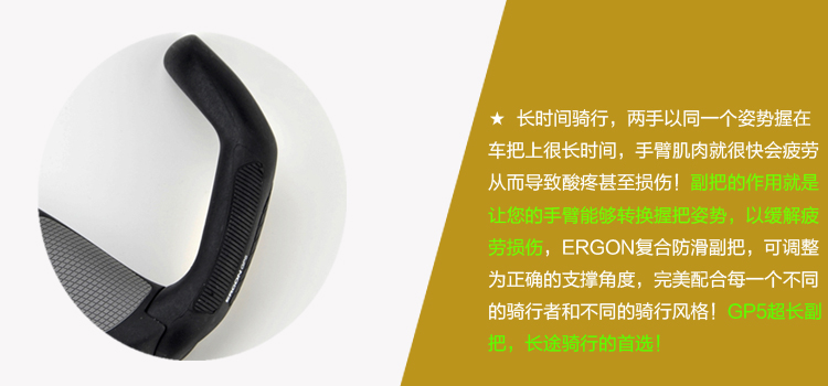 Poignées de vélo ERGON - Ref 2352266 Image 19