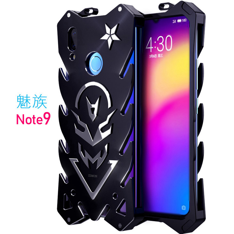 SIMON New THOR II Aviation Aluminum Alloy Shockproof Armor Metal Case Cover for Meizu Note 9