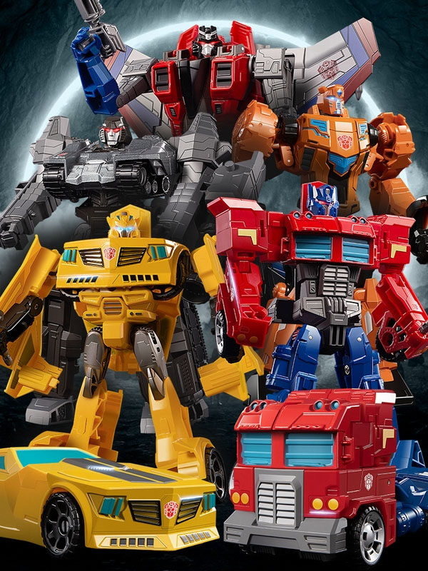 Handmade deformed dinosaur engine Tianzhu Hornet Robot Auto Alloy Boy Toy Model Gift