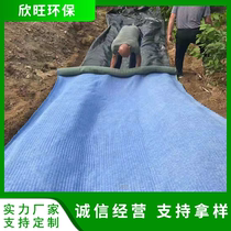 新型水泥毯浇水固化公路鱼塘护坡防护水渠防渗排洪水泥复合垫