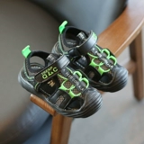 Детские летние сандалии для мальчиков, нескользящая детская пляжная обувь, сумка для обуви, 2021 года, мягкая подошва