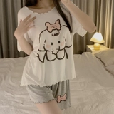 Летняя пижама, хлопковый милый комплект, 2025 года, сшита из модала