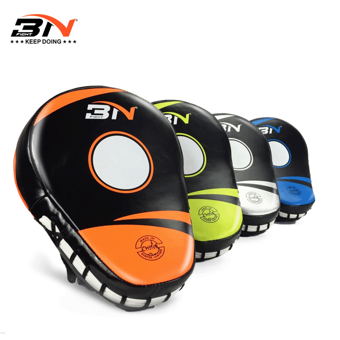 BN Boxer Target Sanda Muay Thai Professional Training Adult Curved Target Taekwondo Monkey Face Target Adult Foot Target Pair