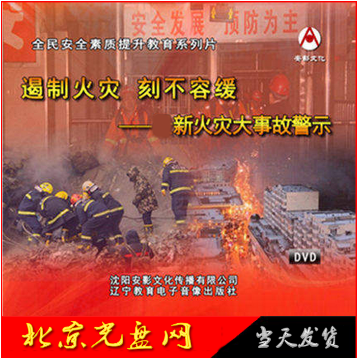 🔥遏制火灾 刻不容缓 | 新火灾大事故警示 2DVD 光盘碟片🔥-成人教育音像-淘宝百科网