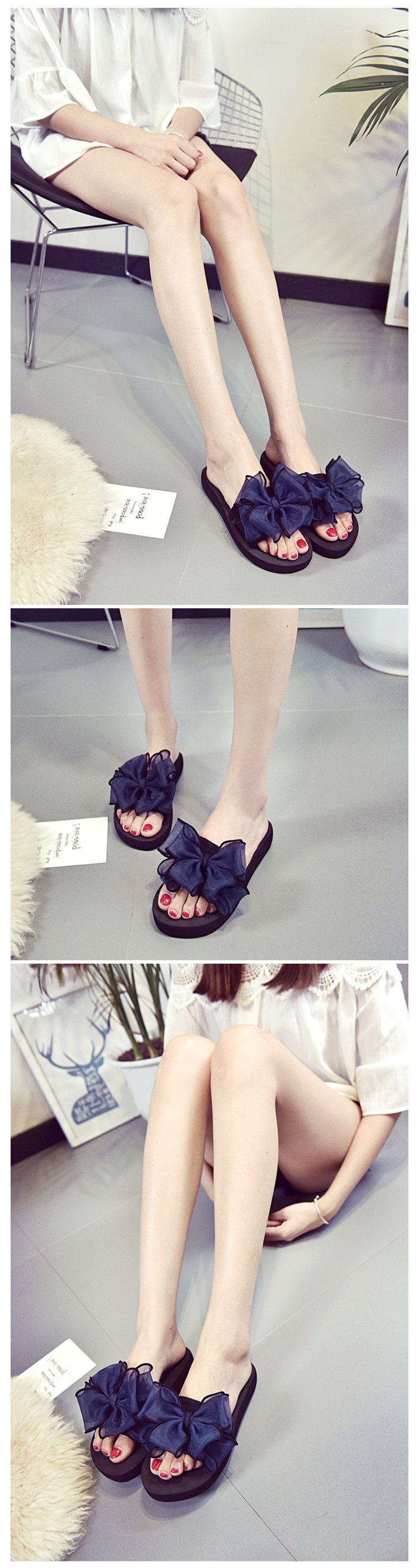 Sandales femme OTHER   en tissu elastique - Ref 2667855 Image 9