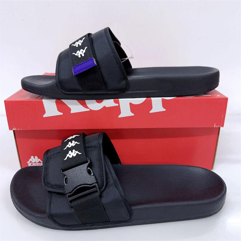 Kappa Unisex Slippers with Velcro Adjustment, Fashionable One-Strap Shoes - K0Dx5Lt03A Kappa Unisex Slippers with Velcro Adjustment, Fashionable One-Strap Shoes - K0Dx5Lt03A