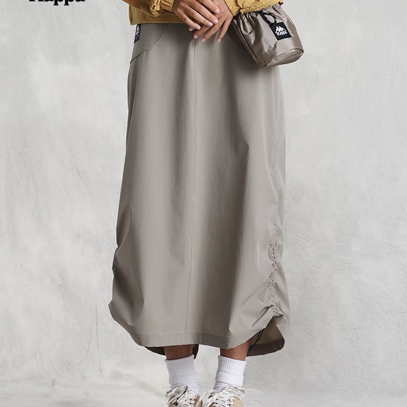 Kappa New Long Sports Skirt Summer Workwear Skirt for Women K0E42Qq81