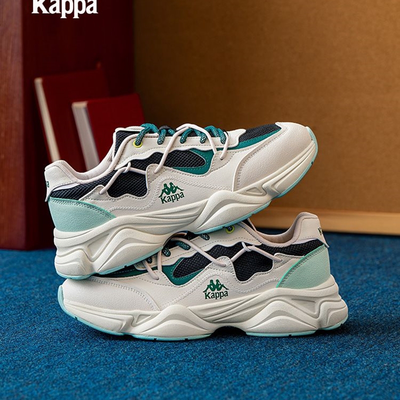Kappa Kappa Retro Dad Sneakers for Men and Women, New Summer Style, Couple's Vintage Thick-Soled Sneakers K0Ez5Mc37 Kappa Kappa Retro Dad Sneakers for Men and Women, New Summer Style, Couple's Vintage Thick-Soled Sneakers K0Ez5Mc37