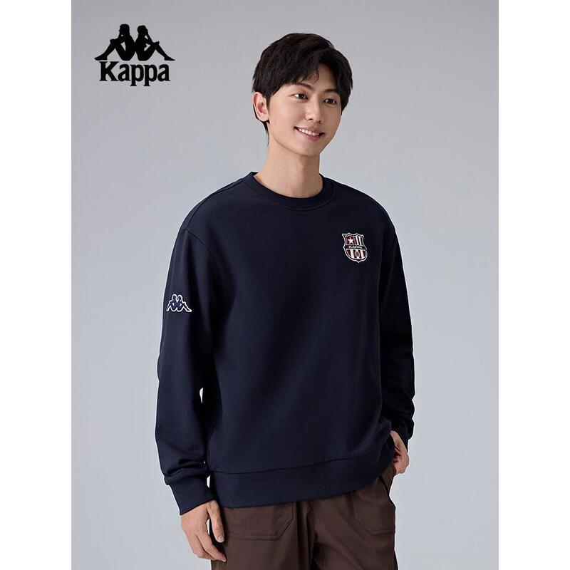 Kappa Men's Round Neck Long-Sleeve Sweatshirt Sports Pullover Casual Top K0F12Wt02