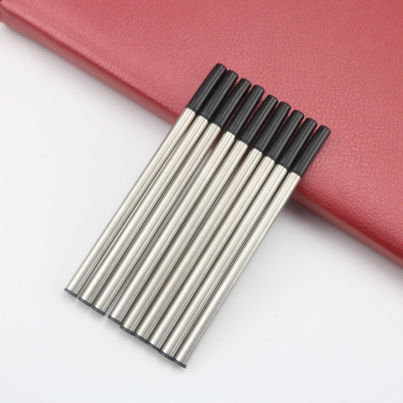 High - grade Pencil 0 5mm Metal Universal Press Pen Writing Slide Sign Pen Black 1 0 Blue Wholesale