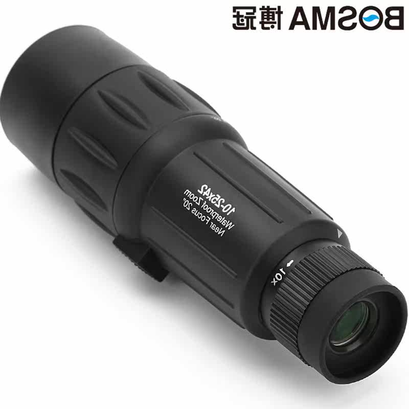 Boguan Donkey Friend 10-25X42 Single Cylinder Telescope Variable Times High Definition Non Infrared Micro-Light Night Vision Waterproof Portable