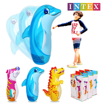 Fitness Children Dinosaur Tumbler Tumbler Toddler Exercises Inflatable Boxing Columns Penguin Animals Baby PVC Sandbag Toys