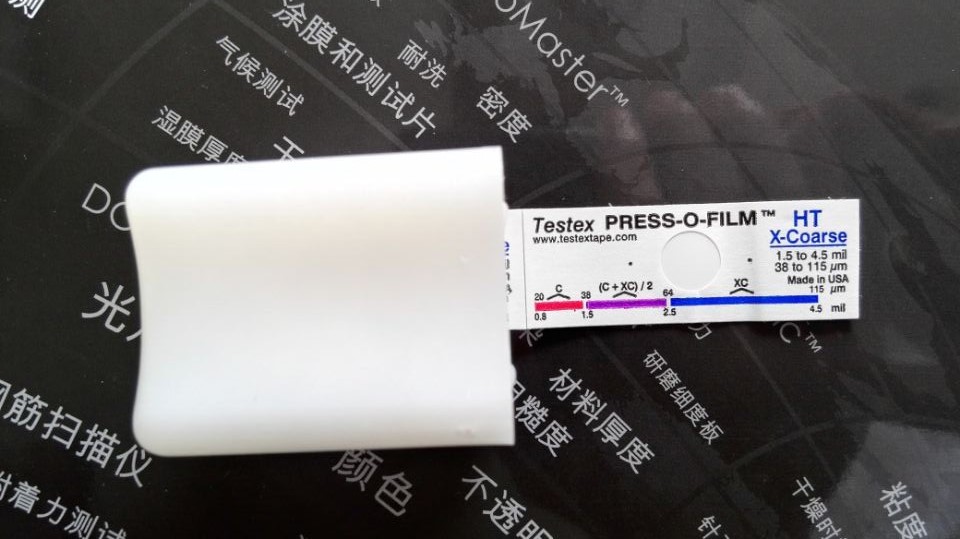 Testex PRESS-O-FILM 38-115um roughness test tape extension paper copy tape E122-C