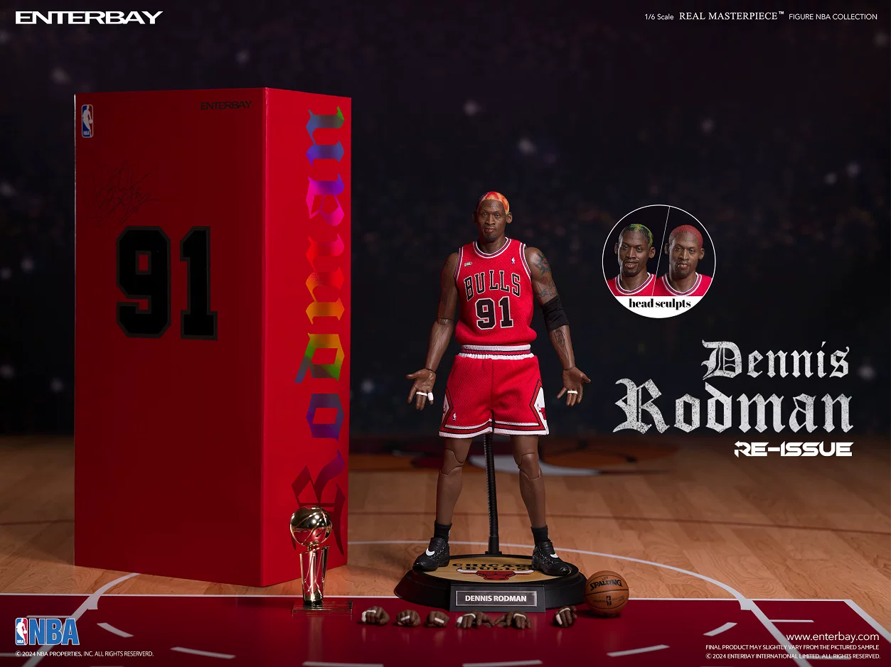 Enterbay EB 1/6 RM-1059 Bulls Большая троица Родман Трехглавый орел Spot