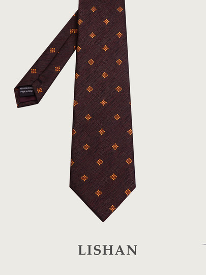 Italian-Style No-Tie Tie for Men, Chocolate Brown, High-End Formal Wear, Hand-Tied Suit, Business Zipper, Wedding, Lazy Style