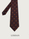 Italian-Style No-Tie Tie for Men, Chocolate Brown, High-End Formal Wear, Hand-Tied Suit, Business Zipper, Wedding, Lazy Style