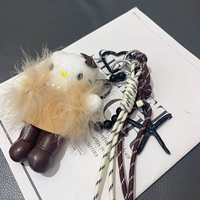 Коричневый мех шампуры Kt