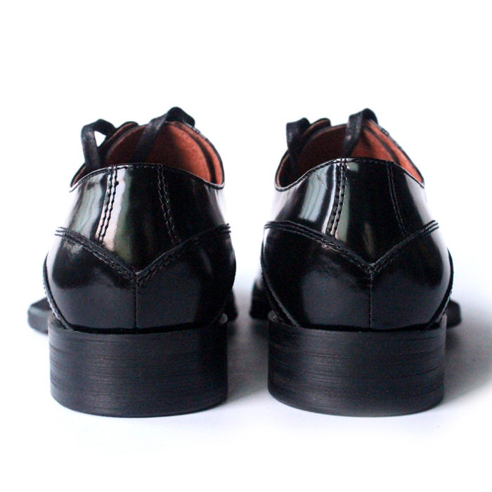 JINIWU My Ni Ji Geometric Bottom Classic Embroidery Seal Low Top European and American Gentleman Lace Cowhide Handmade High-end Leather Shoes Men