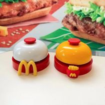 McDonalds bell hand-pressed answer bell grab-and-go artifact front desk serving table bell calling people pet ringing bell