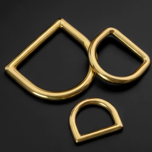 Кожа ручной работы, чисто медное оборудование d -line d -пряжка D -обработка D -обработка оборудования