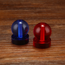 European glass crystal handle single hole wardrobe door handle wine cabinet drawer furniture small handle handle