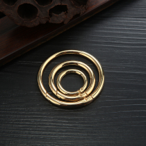 Metal spring binding ring Binder ring Gold spring buckle open loop table calendar loose sheet album loose leaf circle