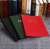 Factory direct sale special popular quality high-grade loose-leaf leather stamp stamp album ancient coin collection book