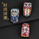 Модифицированная умная ключница, брелок, новая коллекция, дистанционное управление, из натуральной кожи