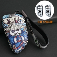 BMW C Type Blade 4 Ключ (распознает панды)