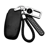 Audi, пульт, ключница, защитный чехол, 2018, из натуральной кожи