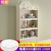Childrens small bookshelf home rack desk simple study storage cabinet solid wood students floor bedroom bookcase