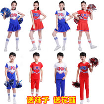 Childrens cheerleading costumes aerobics performance uniforms for men and women primary and secondary school games football baby cheerleading uniforms