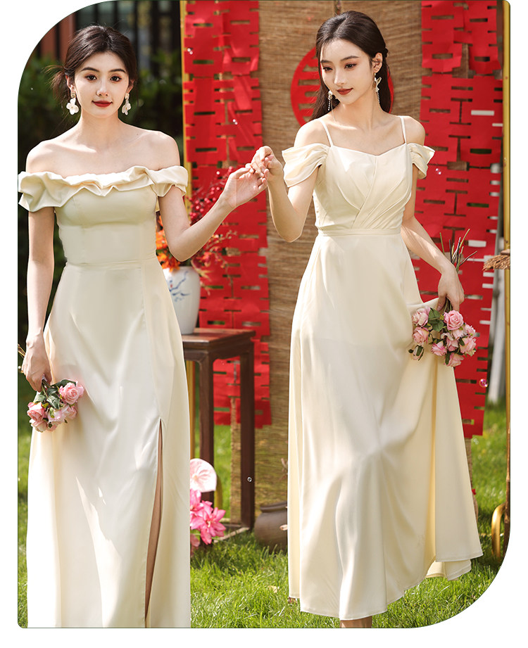 Летнее платье подружки невесты, юбка, французский стиль, изысканный стиль, размер Qiaojuesl/Ying Qiao Jue Shi 