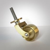 Pure copper casters high-end furniture casters sofa table and chair casters casters shelf steering wheels factory direct sales