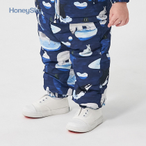 Hani sky childrens down pants boys wear baby pants outside Baby pants warm baby pants thickened in winter