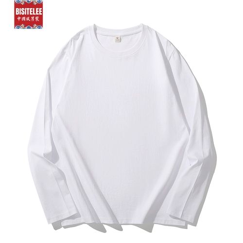 Демисезонный хлопковый белый приятный телу лонгслив, большой размер