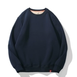 Бархатный цветной удерживающий тепло утепленный свитшот, приятный телу зимний лонгслив, мужская куртка, большой размер