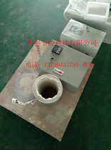 Electromagnetic heating coil for plastic product barrel die. Complete set of industrial electromagnetic induction heater to save energy and save electricity.