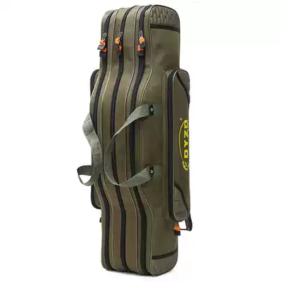 gan bao double layer wear yu ju bao multifunctional waterproof Rod package yu gan bao fishing pot-bellied package fishing