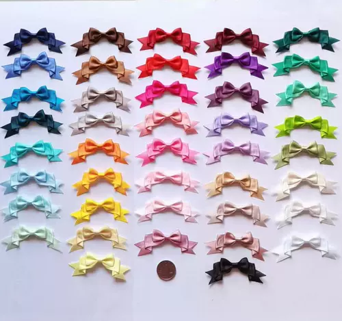 Маленький аксессуар для волос с бантиком, аксессуары, детская одежда, из полиэстера, DIY