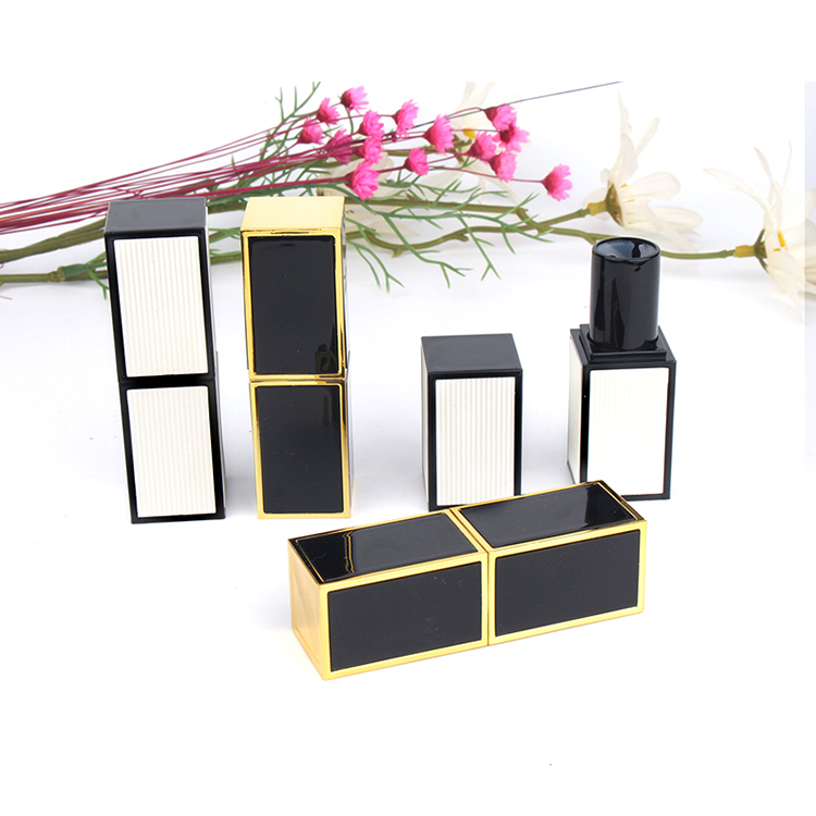 Chạm khắc laser ống son môi làm bằng cao cấp tay ATC diy sọc trắng đen son môi nhà ở mốc son môi - Tự làm khuôn nướng khuôn làm bánh cá