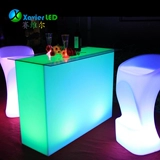 Sainel Direct Share Share Led Light -Emating Bar Дистанционное управление зарядным винным столом красочное изменение цвета винный бар легкий винный стол и стул