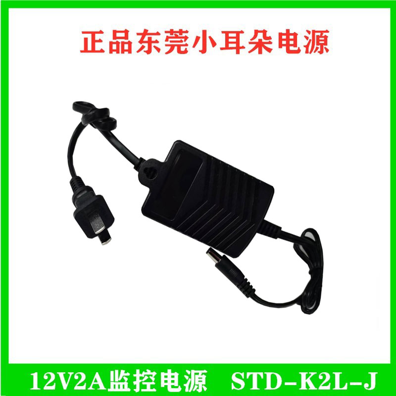 Dongguan small ears indoor and outdoor surveillance camera adapter switching power supply 12V2A STD-T2X-A