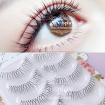 NK の shop))) Japanese outer list) thick nude makeup cross curled cute big eyes false eyelashes) five pairs