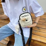 Шоппер, сумка для телефона, небольшая сумка, универсальная сумка на одно плечо, в корейском стиле, 2020