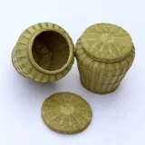 Бамбуковые корзины ручной работы с бамбуковыми корзинами коробка для хранения chari baske bamboo baske свадебная закуска баскетбольная корзина фруктов