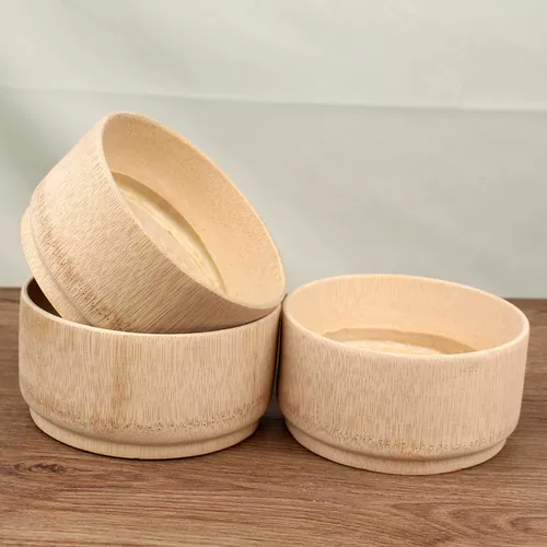 Бамбуковая чаша бамбуковая чаша рисовая чаша для таблицы.