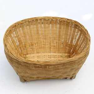 Bamboo Baskets, Hand-Woven Vegetable Baskets, Egg and Fruit Baskets, Storage Bamboo Baskets, Bamboo Baskets Without Hand